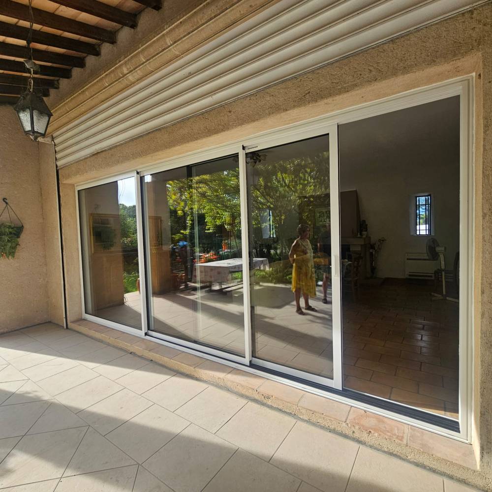 baie coulissante alu k-line esa