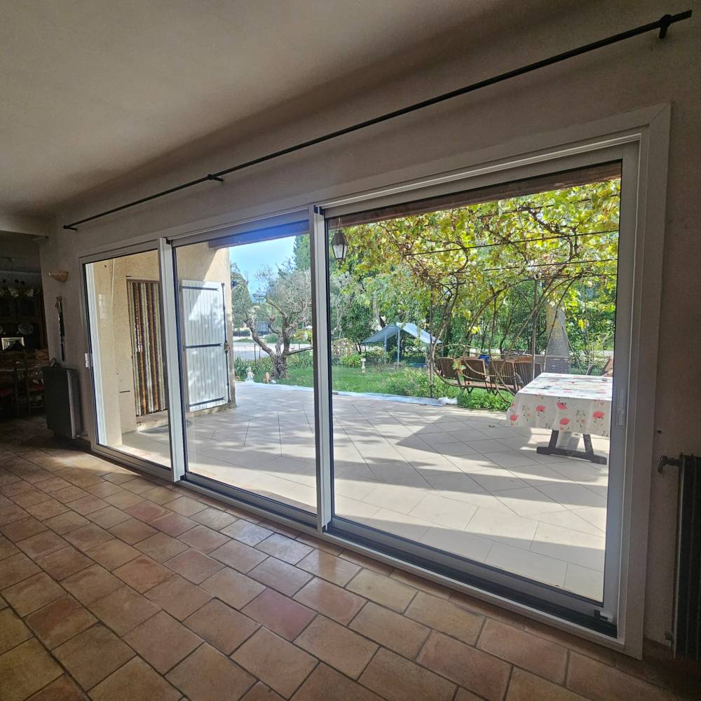 baie coulissante alu k-line